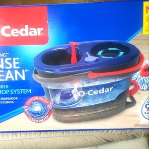 NIB Easyring O-Cedar Rinse Clean Spin Mop System